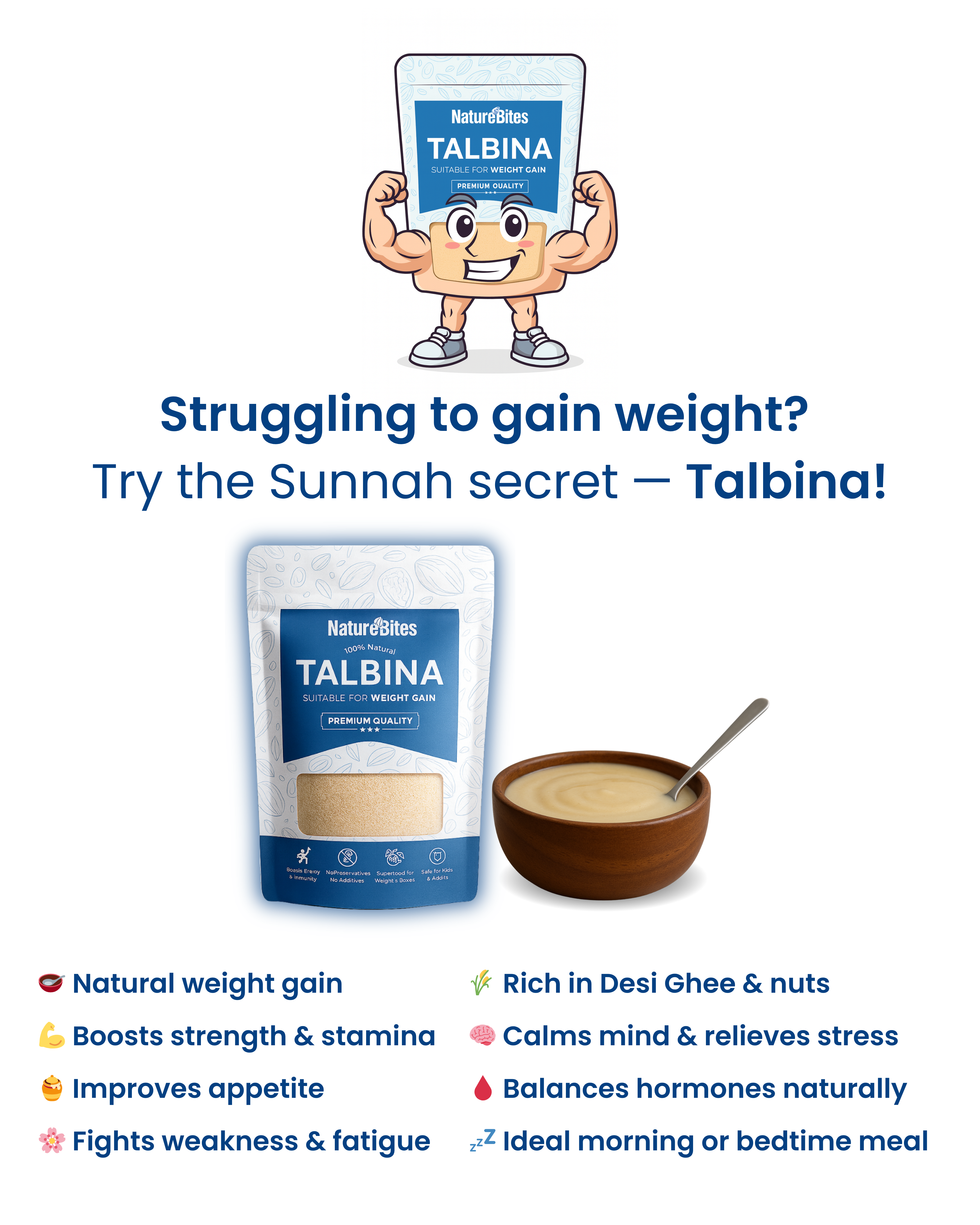 Talbina - For Weight Gain (300gm)
