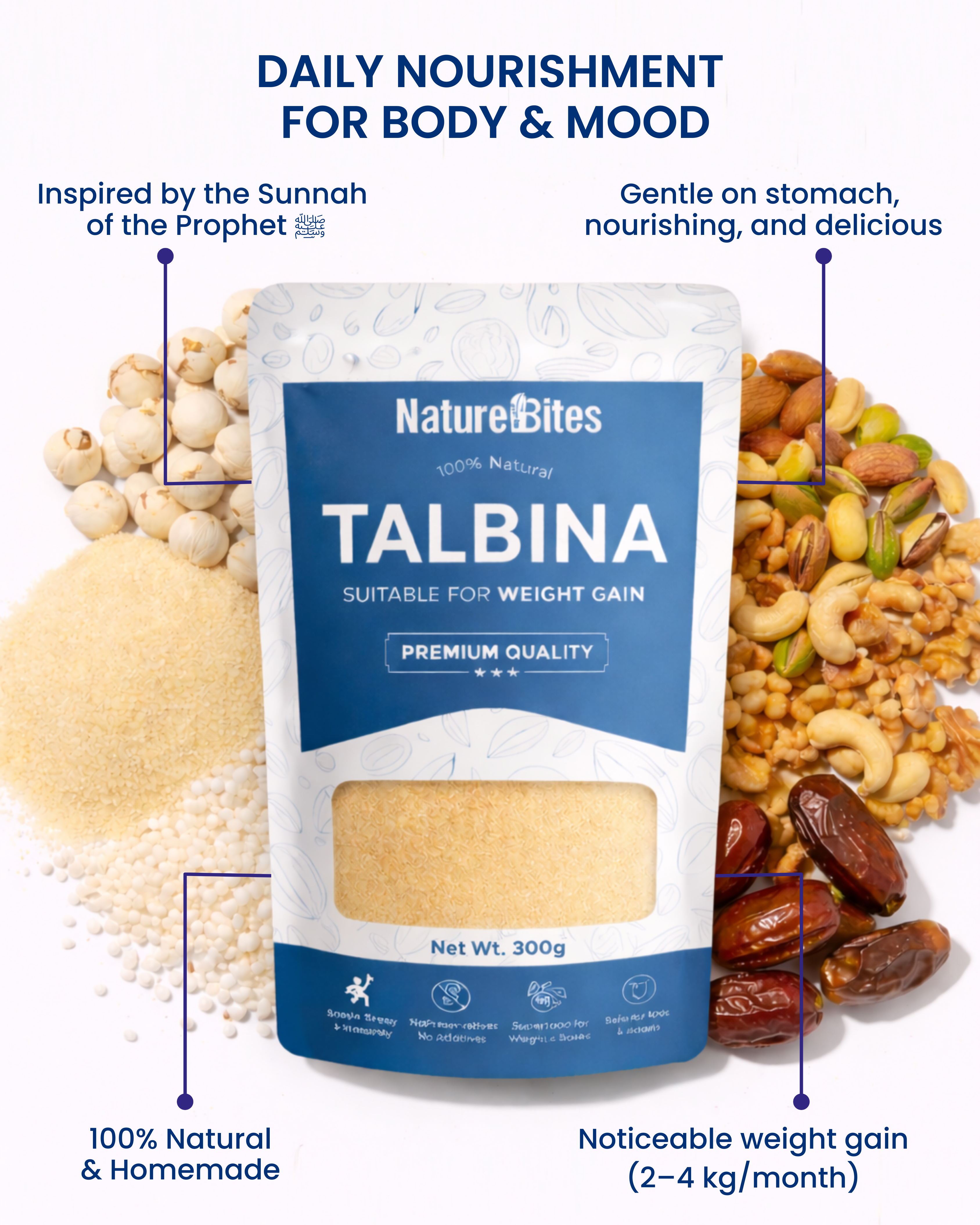 Talbina - For Weight Gain (300gm)