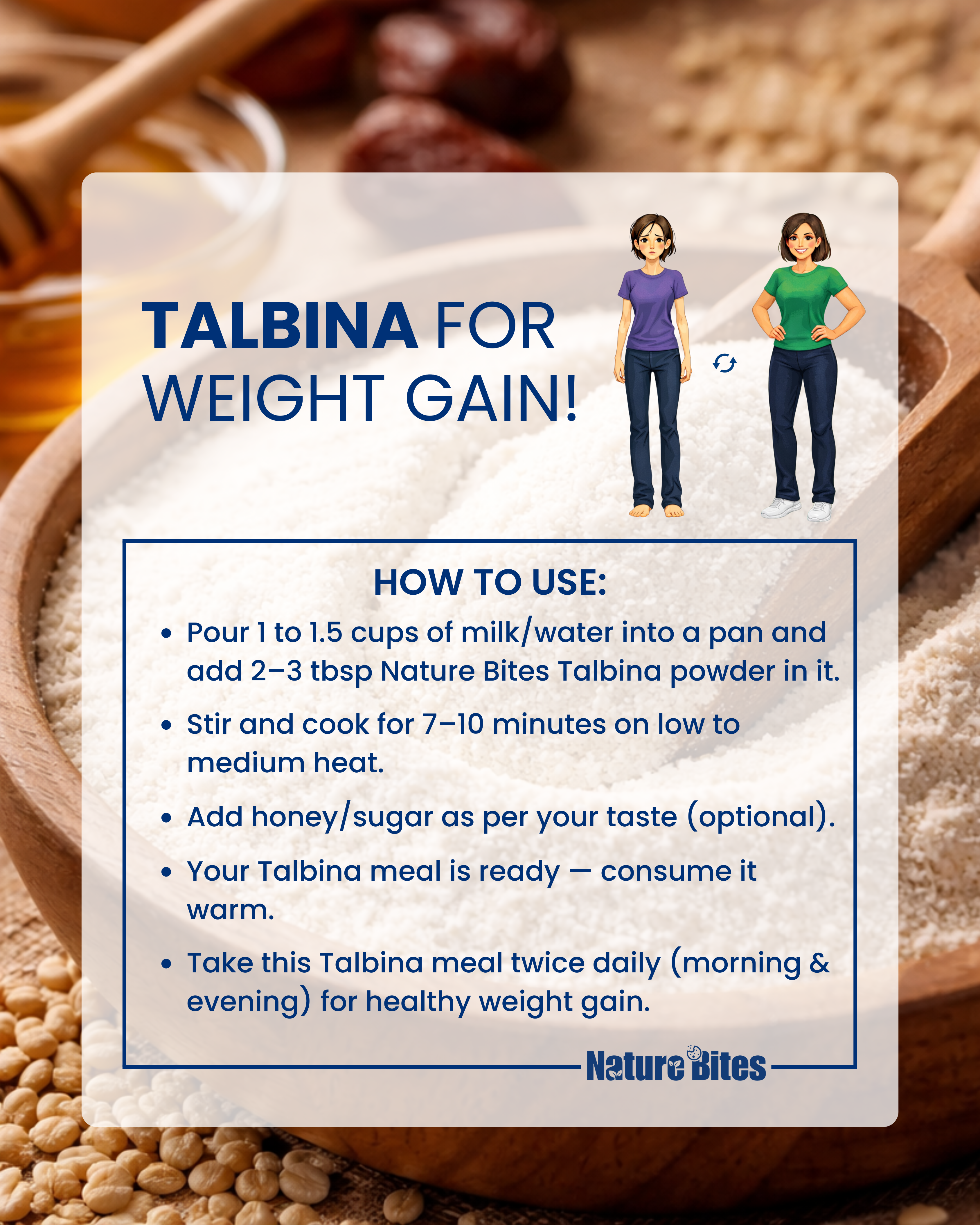 Talbina - For Weight Gain (300gm)